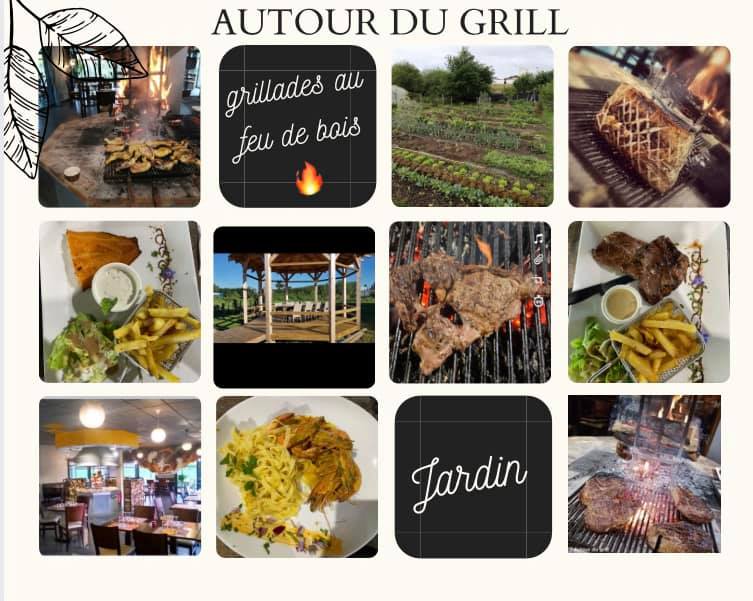 karton Extractie jungle Autour Du Grill - Restaurant grillade Cavignac - Produits locaux
